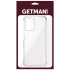 Ультратонкий силіконовий чохол GETMAN з критими бортами та камерою для Realme C35 – Безбарвний (прозорий). Фото 6 з 6