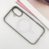 TPU+PC чохол Blueo Skin Friendly Frosted with MagSafe для Apple iPhone 16 – Сірий. Фото 3 з 6