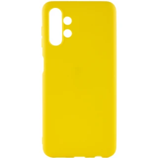 Кольоровий силіконовий чохол на Samsung Galaxy A13 4G — Жовтий