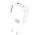 МЗП Amaya E102T PD65W+QC3.0 GaN (1USB-A/2C) – White. Фото 1 з 2