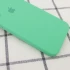 Чехол Silicone Case Square с защитой камеры для Apple iPhone 7 plus / 8 plus – Зеленый / Spearmint. Фото 2 из 3