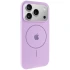 Чохол Silicone Case Full Protective (AA) V2 with MagSafe для Apple iPhone 17 Pro (6.3") – Бузковий / Lilac. Фото 2 з 11