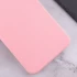 Кольоровий силіконовий чохол GETMAN із закритою камерою для Xiaomi Redmi 13 4G – Рожевий / Pink. Фото 2 з 3