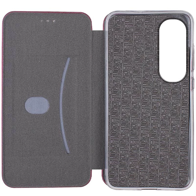 Чохол-книжка класичний на Oppo A60 – Бордовий. Фото 3 з 3