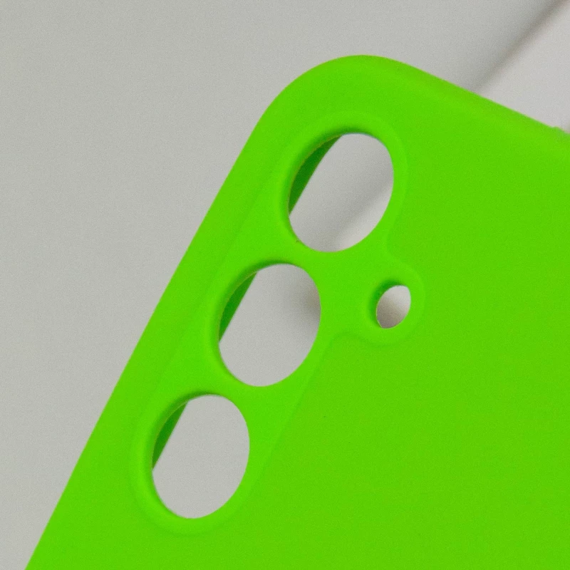 Чохол Silicone Case Lakshmi Plus з закритою камерою на Samsung Galaxy A25 5G – Салатовий / Neon Green. Фото 8 з 8
