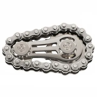 Антистрес Металевий Bike Chain Spinner — silver