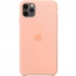Чохол Silicone Case на Apple iPhone 11 Pro Max (6.5") – Помаранчевий / Grapefruit. Фото 1 з 3