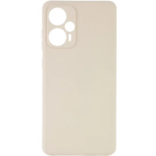 Цветной силиконовый чехол с защитой камеры для Xiaomi Poco F5 / Note 12 Turbo фото 1 из 3