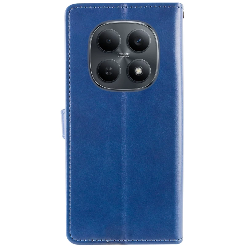 Чехол-книжка GETMAN Gallant  для Xiaomi Redmi Note 15 4G/5G (EU) – Синий. Фото 6 из 6