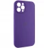 Чехол Silicone Case с защитой камеры для Apple iPhone 12 Pro Max (6.7") – Фиолетовый / Amethyst. Фото 3 из 7