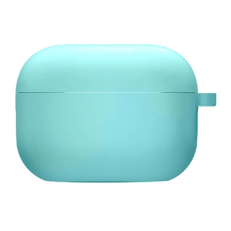 

Силіконовий футляр з мікрофіброю для навушників Airpods 3 (Бірюзовий / Marine Green)