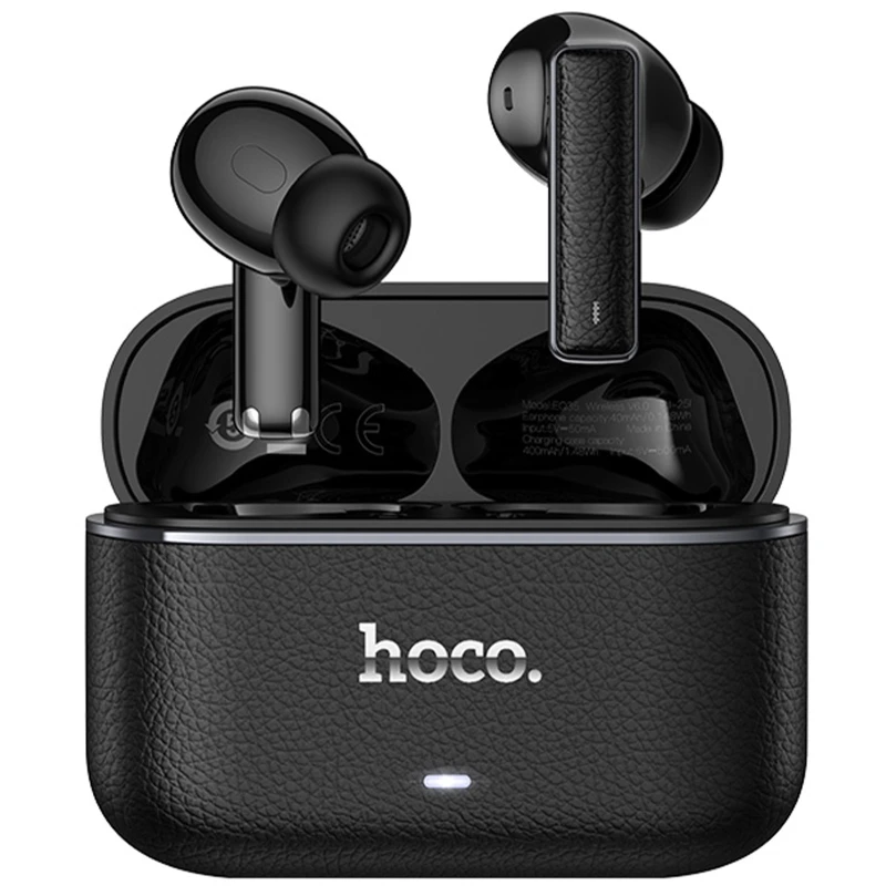 Беспроводные TWS наушники Hoco EQ35 Rhyme ANC+ENC (App) – Black. Фото 1 из 3