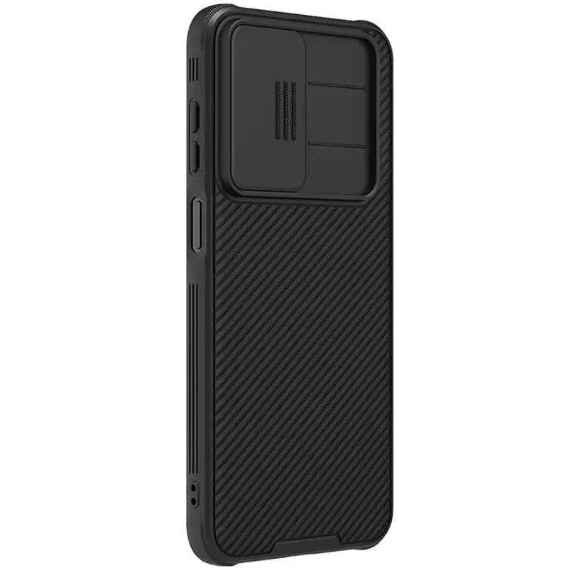 Карбована накладка Nillkin Pro зі шторкою для камери на Samsung Galaxy A26 5G – Black. Фото 3 з 6