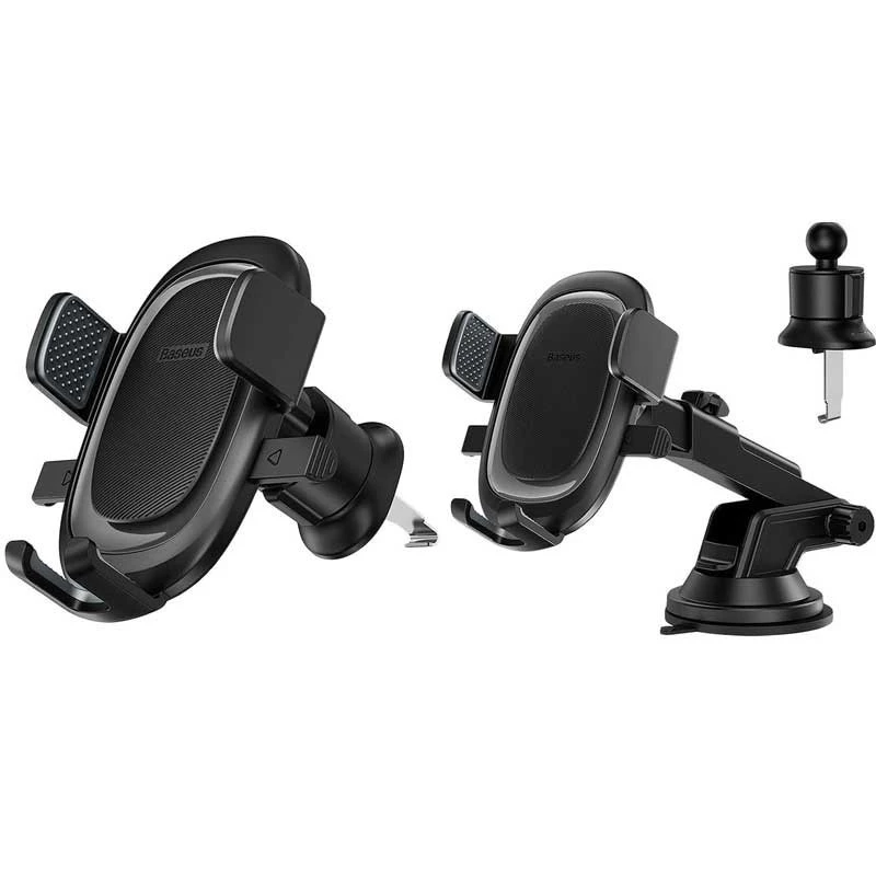 

Автотримач Baseus UltraControl Pro Series Clamp-Type (C40351600113-0) (Cluster Black)