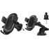 Автотримач Baseus UltraControl Pro Series Clamp-Type (C40351600113-0) – Cluster Black. Фото 1 з 8