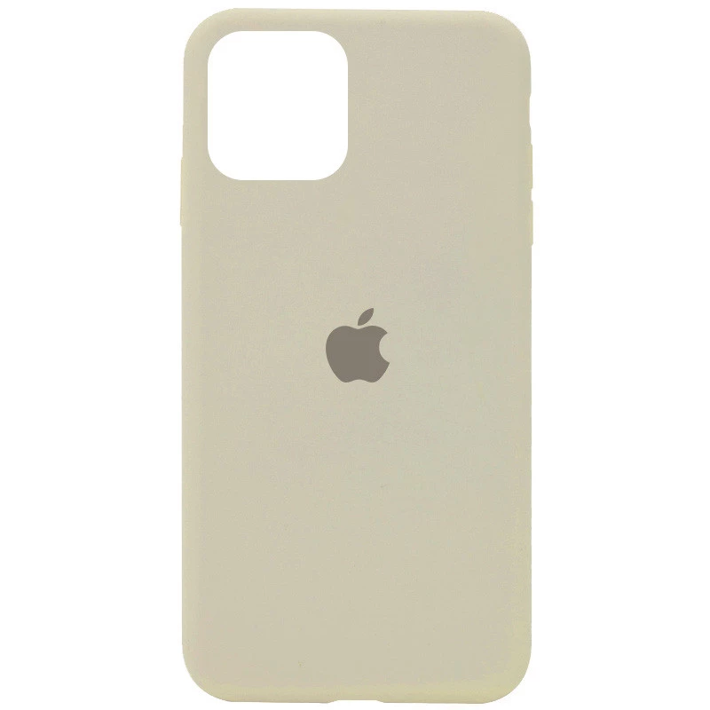 Чохол Silicone Case з закритим низом на Apple iPhone 11 (6.1") – Бежевий / Antigue White. Фото 1 з 1