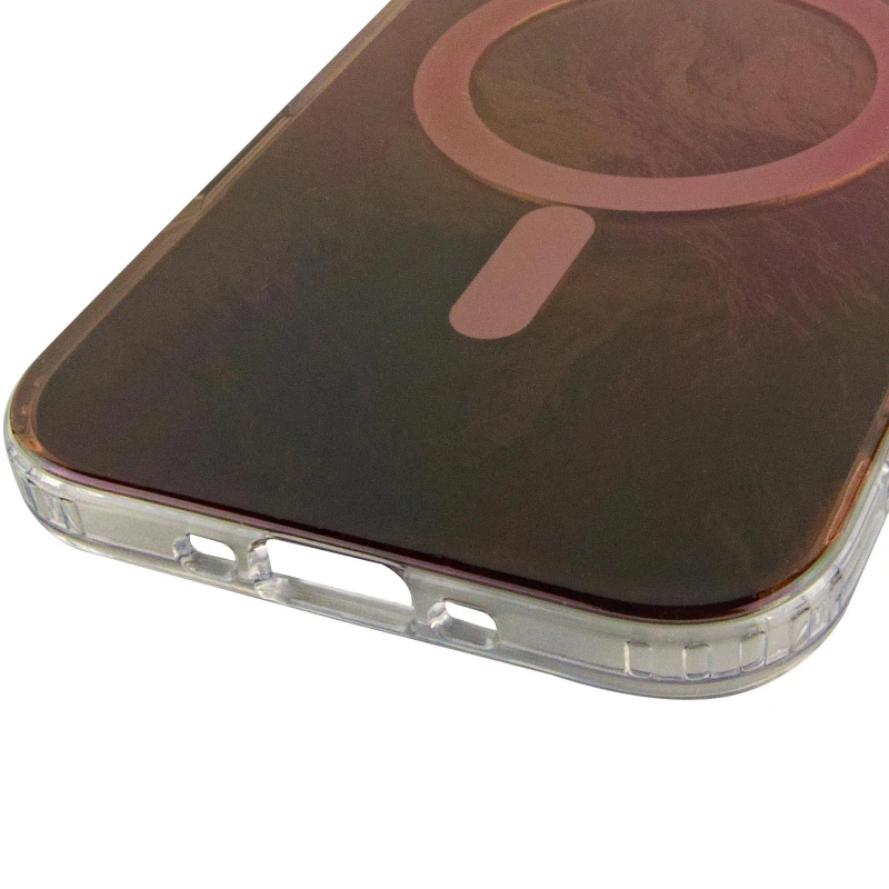 Силіконовий чохол Shiny Mountain (MagFit) для Apple iPhone 17 Air (6.5") – Chocolate. Фото 8 з 8