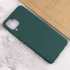 Кольоровий силіконовий чохол на Samsung Galaxy M53 5G – Зелений / Forest green. Фото 4 з 4