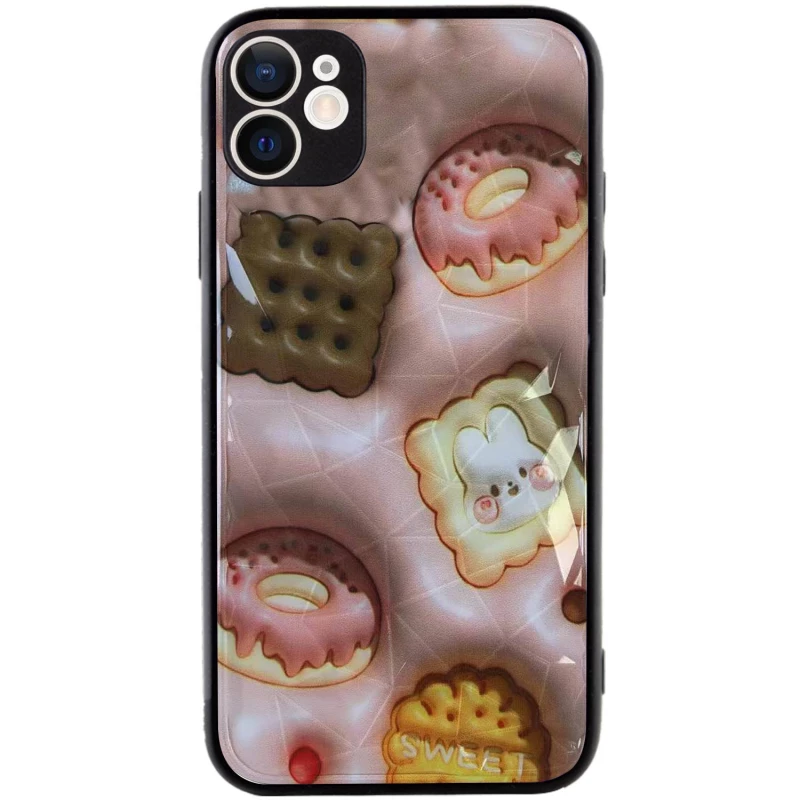 Чохол Prisma Plush для Apple iPhone 12 (6.1") – Donut. Фото 2 з 9