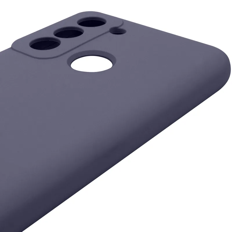 Чехол Silicone Case Lakshmi Premium з закритою камерою на TECNO Pop 5 LTE – Серый / Dark Gray. Фото 7 из 9