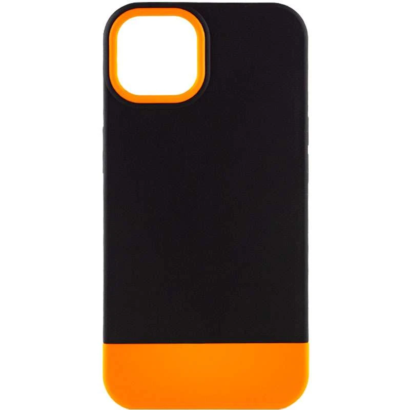 

Двоколірний чохол Bichromatic на Apple iPhone 12 (Black / Orange)