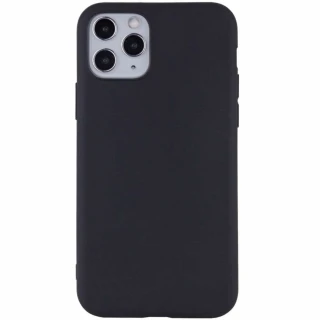 Чёрный силиконовый чехол Epik для Apple iPhone 11 Pro Max (6.5") фото 1 Чёрный силиконовый чехол Epik для Apple iPhone 11 Pro Max (6.5") фото 1 из 1