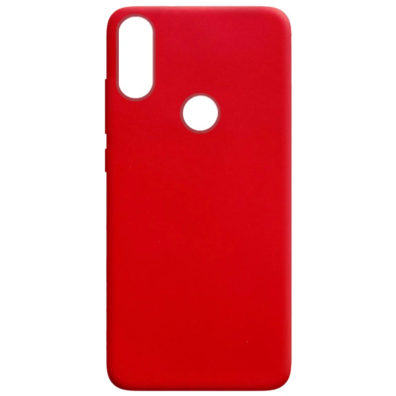 

Кольоровий силіконовий чохол на Xiaomi Redmi 7 (Червоний)