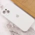 Чехол Silicone Case с защитой камеры для Apple iPhone 13 (6.1") – Белый / White. Фото 4 из 4