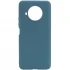 Кольоровий силіконовий чохол на Xiaomi Mi 10T Lite / Redmi Note 9 Pro 5G – Синій / Powder Blue. Фото 1 з 1