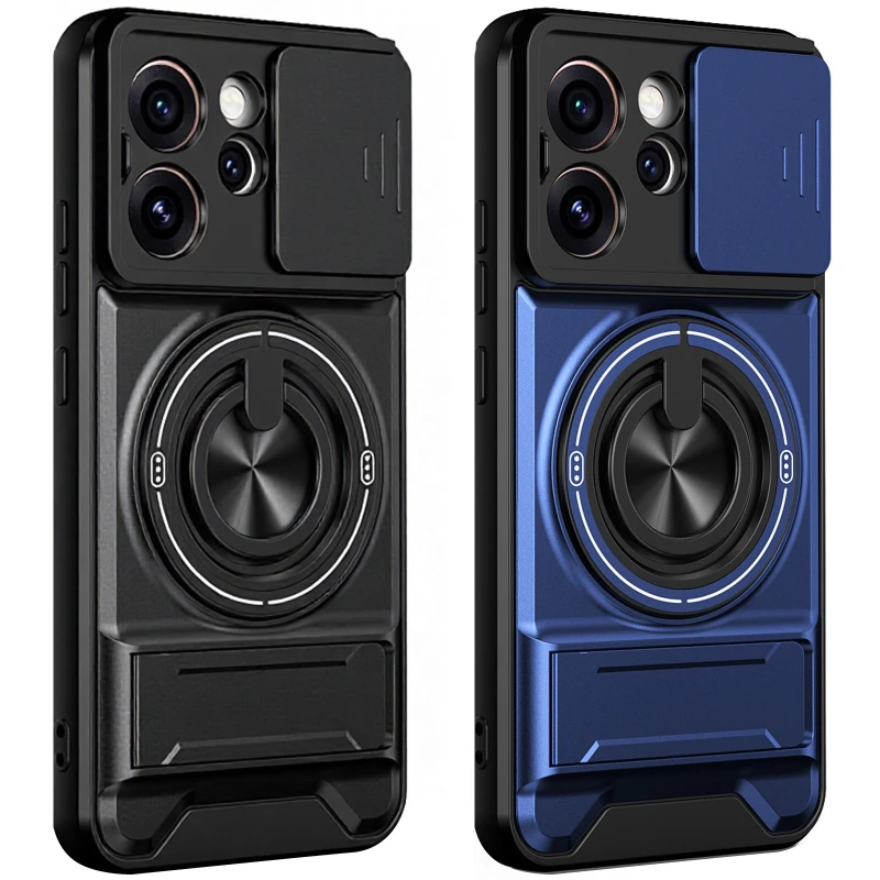 Ударостійкий чохол Camshield StandRing case для Oppo Reno 14F фото 1 з 1