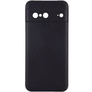 Чёрный силиконовый чехол Epik с защитой камеры для Google Pixel 7 фото 1 Чёрный силиконовый чехол Epik с защитой камеры для Google Pixel 7 фото 1 из 1