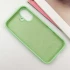 Чохол Silicone Case з закритим низом на Apple iPhone 16 Plus – Зелений / Pistachio. Фото 4 з 9