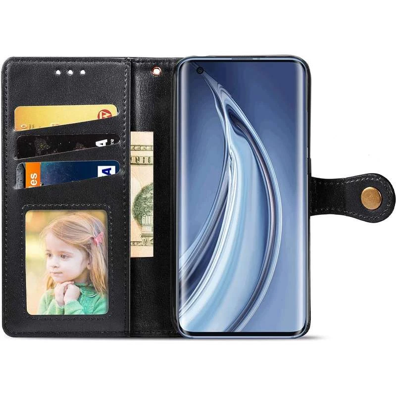 Чохол-книжка GETMAN Gallant  на Xiaomi Mi 10 / Mi 10 Pro – Чорний. Фото 3 з 8