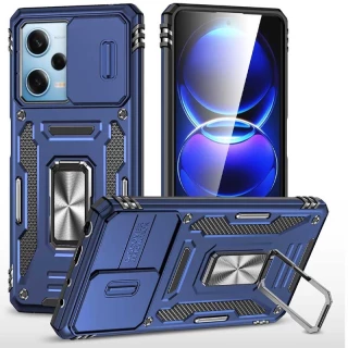 Ударопрочный чехол Square Ring c шторкой на камеру для Xiaomi Redmi 12 фото 1 из 4