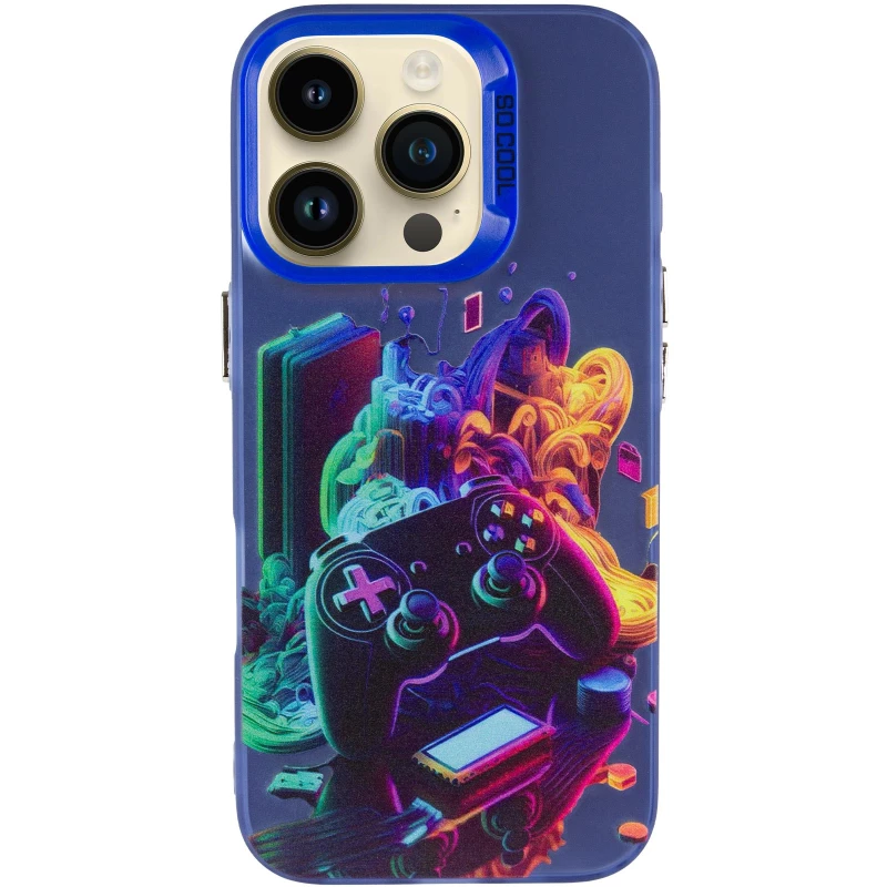 Чехол TPU+PC Street Art для Apple iPhone 16 Pro Max – Gamer. Фото 4 из 7
