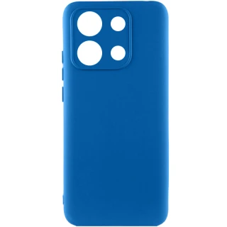 Чехол Silicone Cover Ummi Lakshmi Full Camera (AA) для Xiaomi Poco C71 — Синий / Navy blue