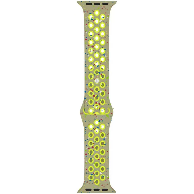 Ремінець Nike Sport Band для Apple Watch 42/44/45/46/49mm – Volt Splash. Фото 1 з 1