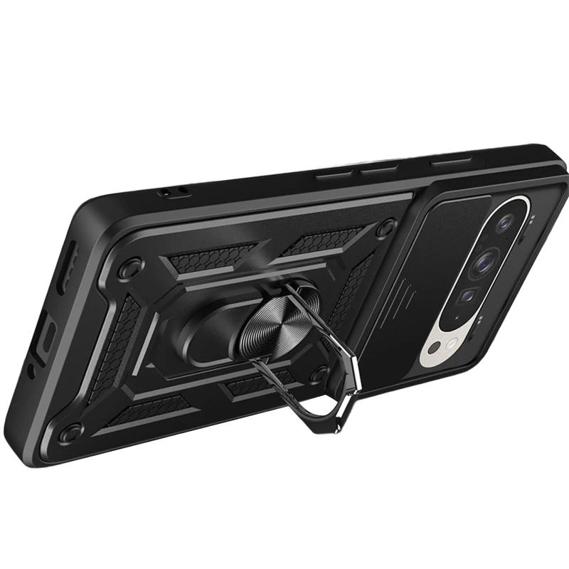 Ударопрочный чехол Serge Ring с защитой камеры для Google Pixel 10 – Черный. Фото 6 из 6