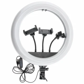 Кільцева світлодіодна LED лампа XD360 14" фото 1 з 3