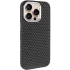Чехол TPU+PC KVZV Triangular Pattern with Magnetic Fit для Apple iPhone 15 Pro (6.1") – Black. Фото 1 из 7