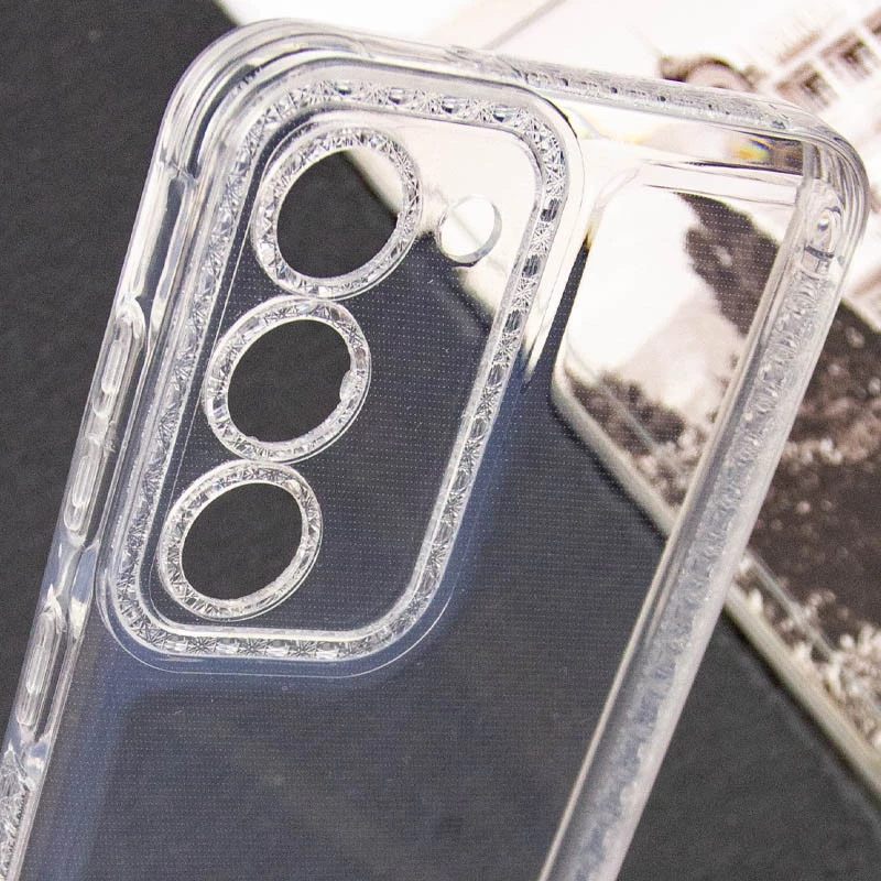 Силіконовий чохол з візерунком на Samsung Galaxy S23 – Прозорий. Фото 10 з 11