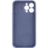 Чохол з захистом камери Silicone Case для Apple iPhone 14 Pro (6.1") – Сірий / Lavender Gray. Фото 2 з 3