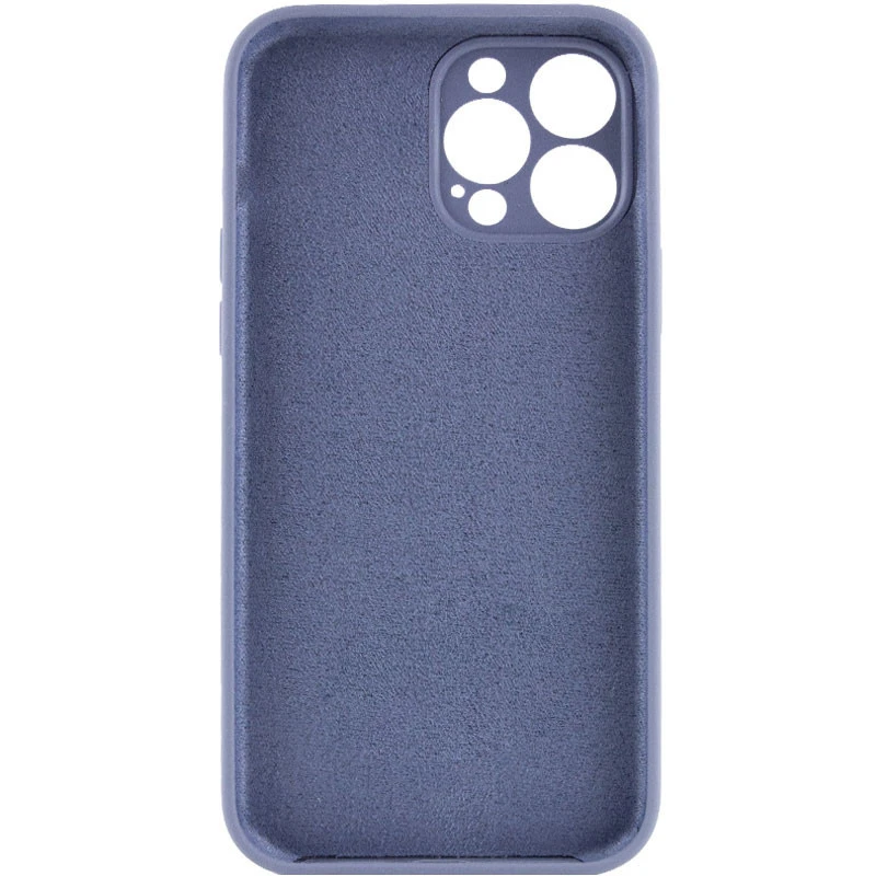 Чохол з захистом камери Silicone Case для Apple iPhone 17 Pro Max (6.9") – Сірий / Lavender Gray. Фото 2 з 3