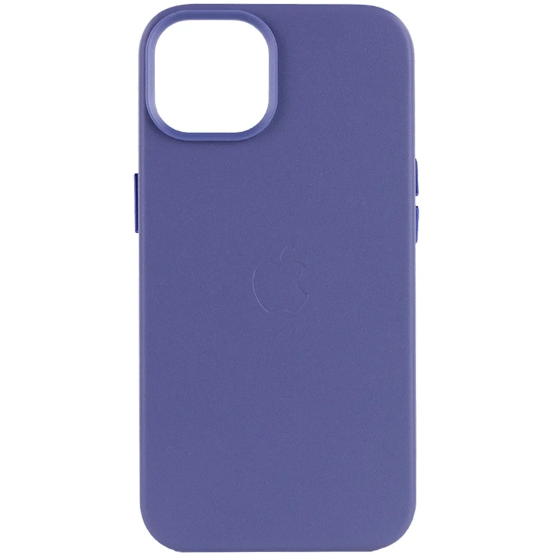 

Кожаный чехол Silicone Case Soft с MagSafe для Apple iPhone 12 (6.1") (Violet)