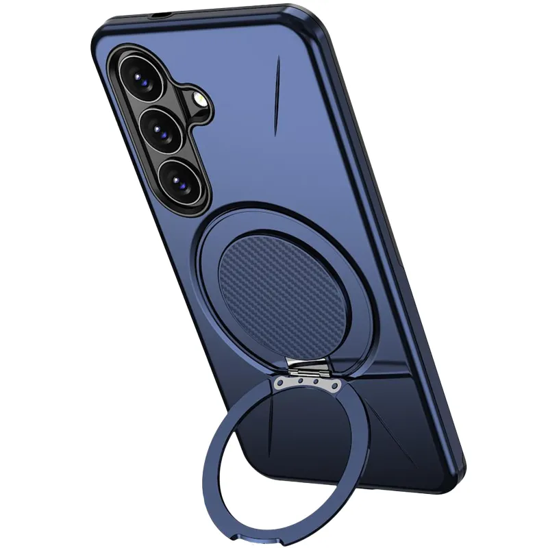 TPU+PC чохол Kalebol Magnetic Case для Samsung Galaxy A57 5G – Blue. Фото 3 з 3