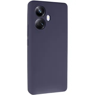 Чохол Silicone Case Lakshmi Premium із закритою камерою для Realme 10 Pro+ — Темно-синій / Midnight blue