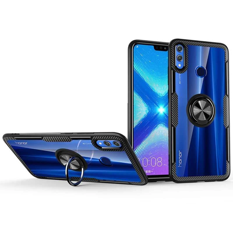 

Чохол Deen CrystalRing з магнітним кільцем на Huawei Honor 8X