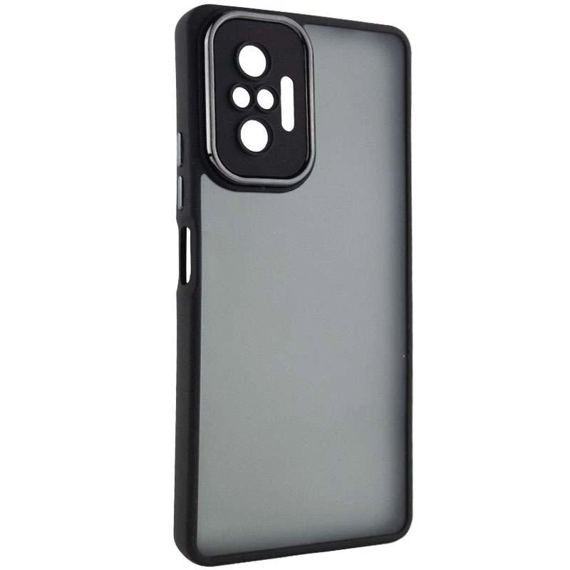 

TPU+PC чехол Accent для Xiaomi Redmi Note 10 Pro (Black)