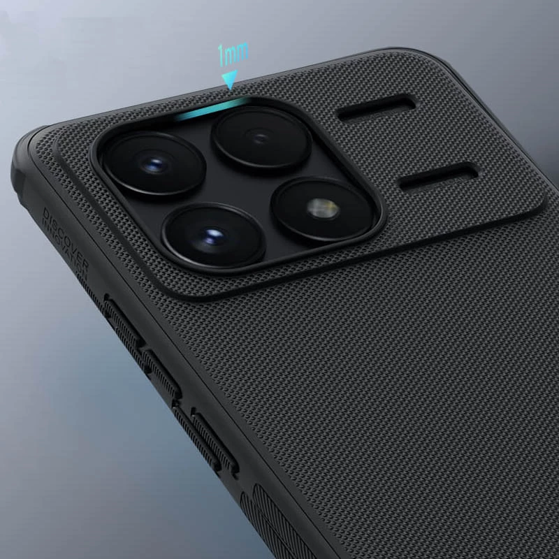 Пластиковая накладка Nillkin Pro для Xiaomi Redmi K70 / K70 Pro – Черный / Black. Фото 8 из 8