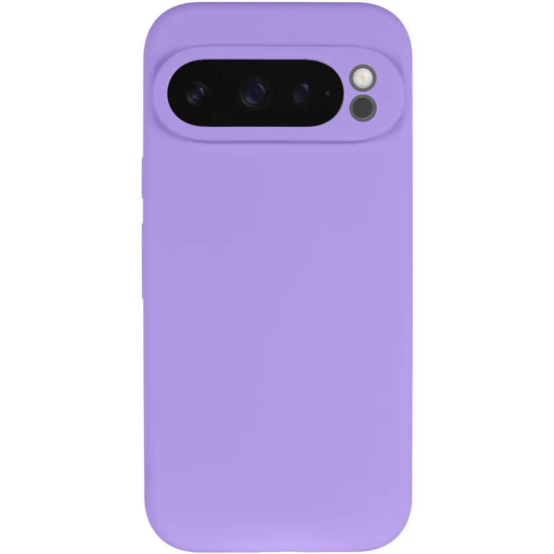 Чохол Silicone Case Lakshmi Premium із закритою камерою для Google Pixel 9 Pro – Бузковий / Dasheen. Фото 4 з 9